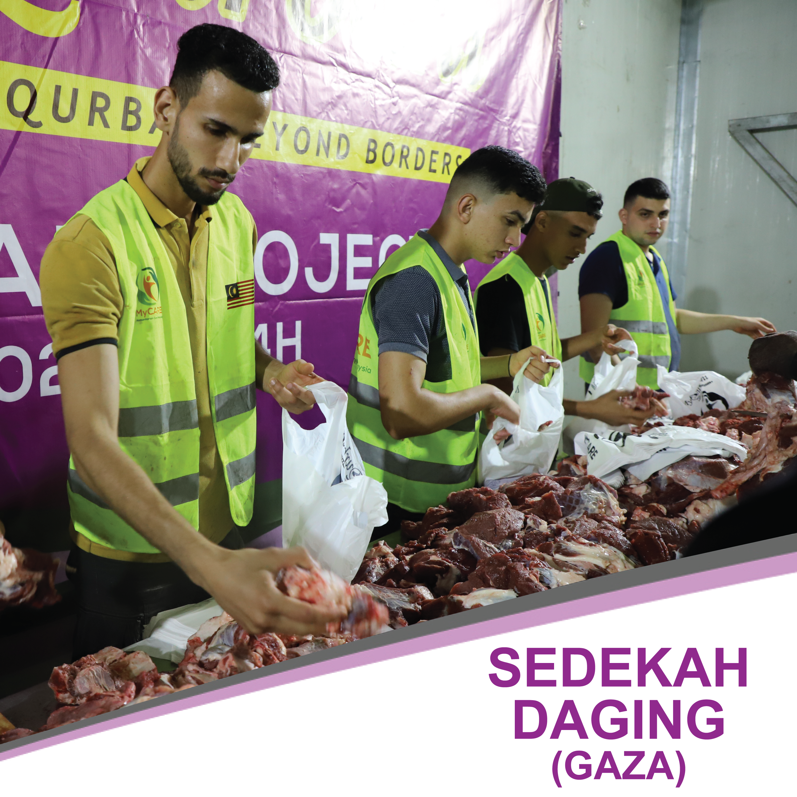 MyQurbani-Sedekah Daging (Gaza)